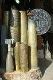 Sarajevo-Proiettili-di-mortaio-trasformati-in-souvenir