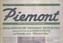 Programma della Union Piemontèisa