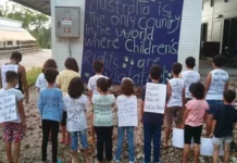 Bambini in carcere nel Queensland (soprattutto aborigeni)