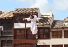 La Bajada del Ángel di Peñafiel