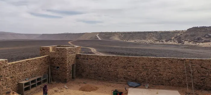 il restauro di fort saganne mauritania