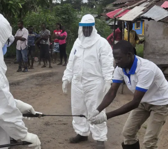 ebola disinfestazione